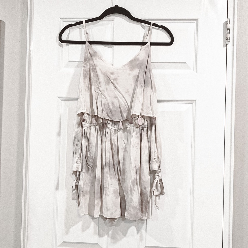 American eagle tie-dye romper